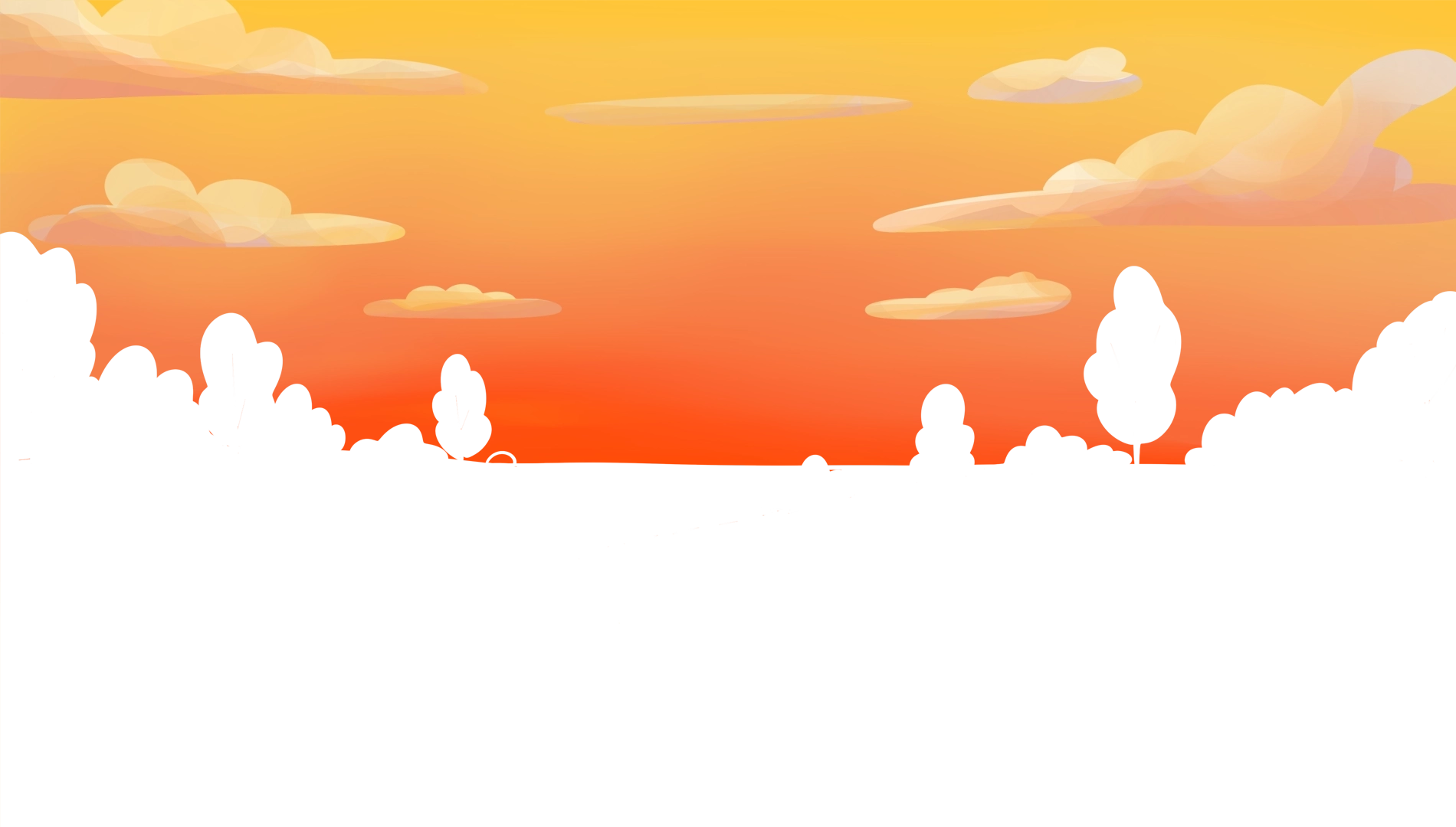 Day sky illustration